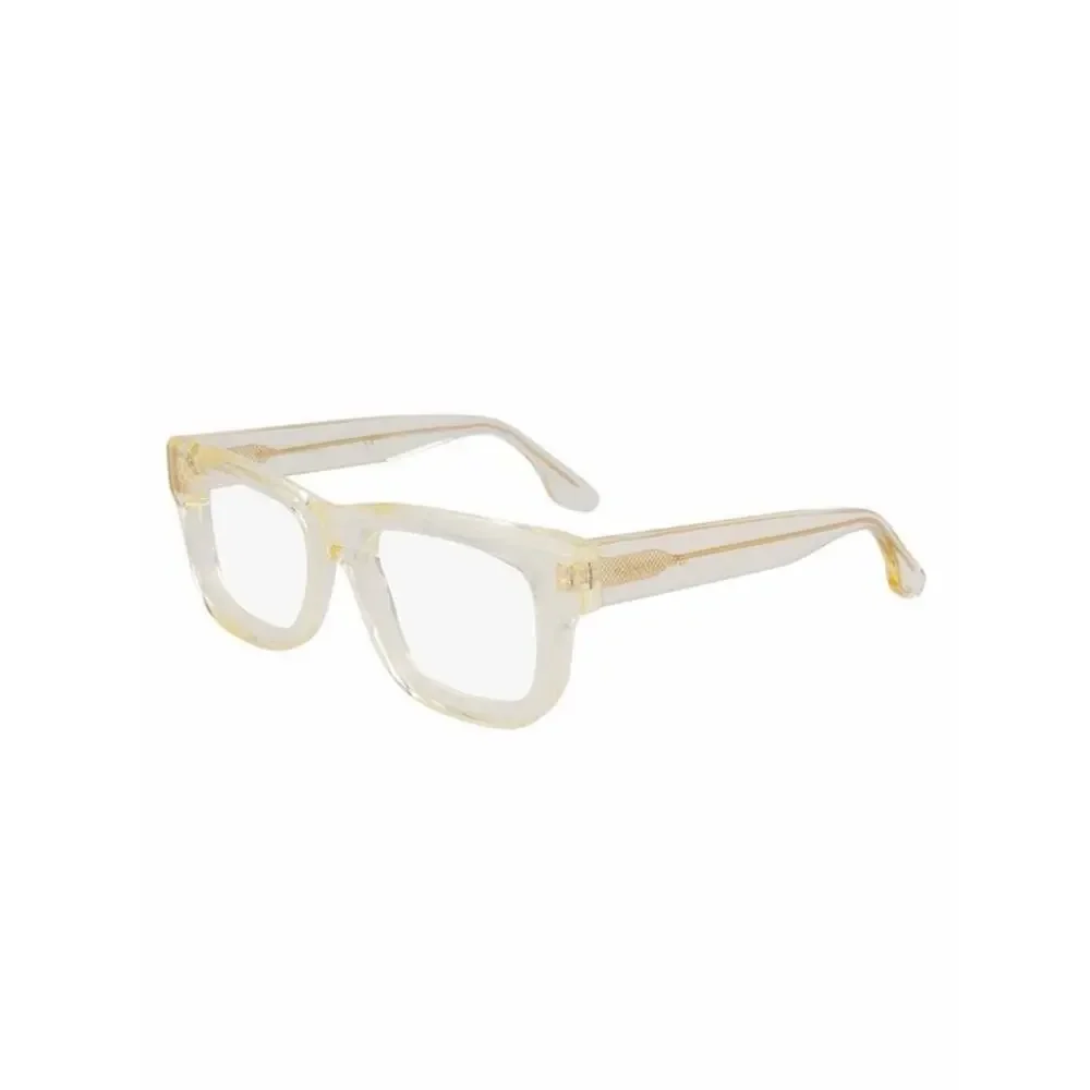 NEW!!! Victoria Beckham VB2671 771 Transparent Square Frame Glasses Authentic
